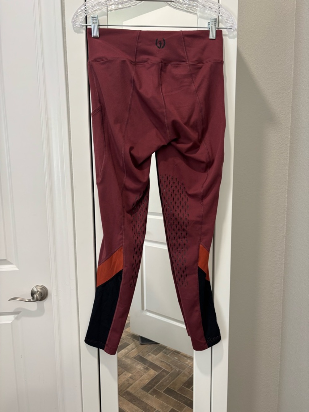 Kerrits Maroon Performance Riding Breeches - Picture 2 of 3